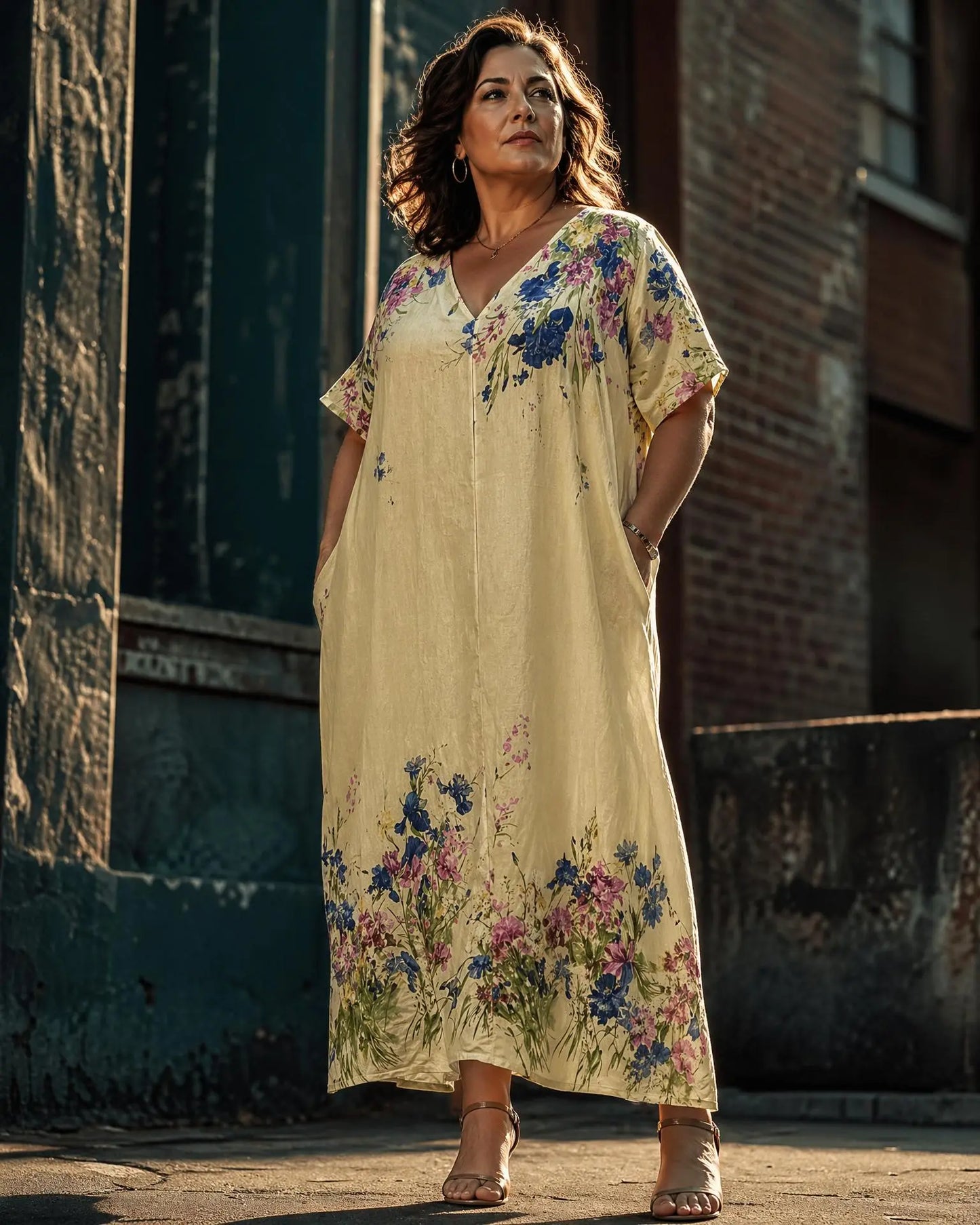 Kleid im Bohemian-Stil