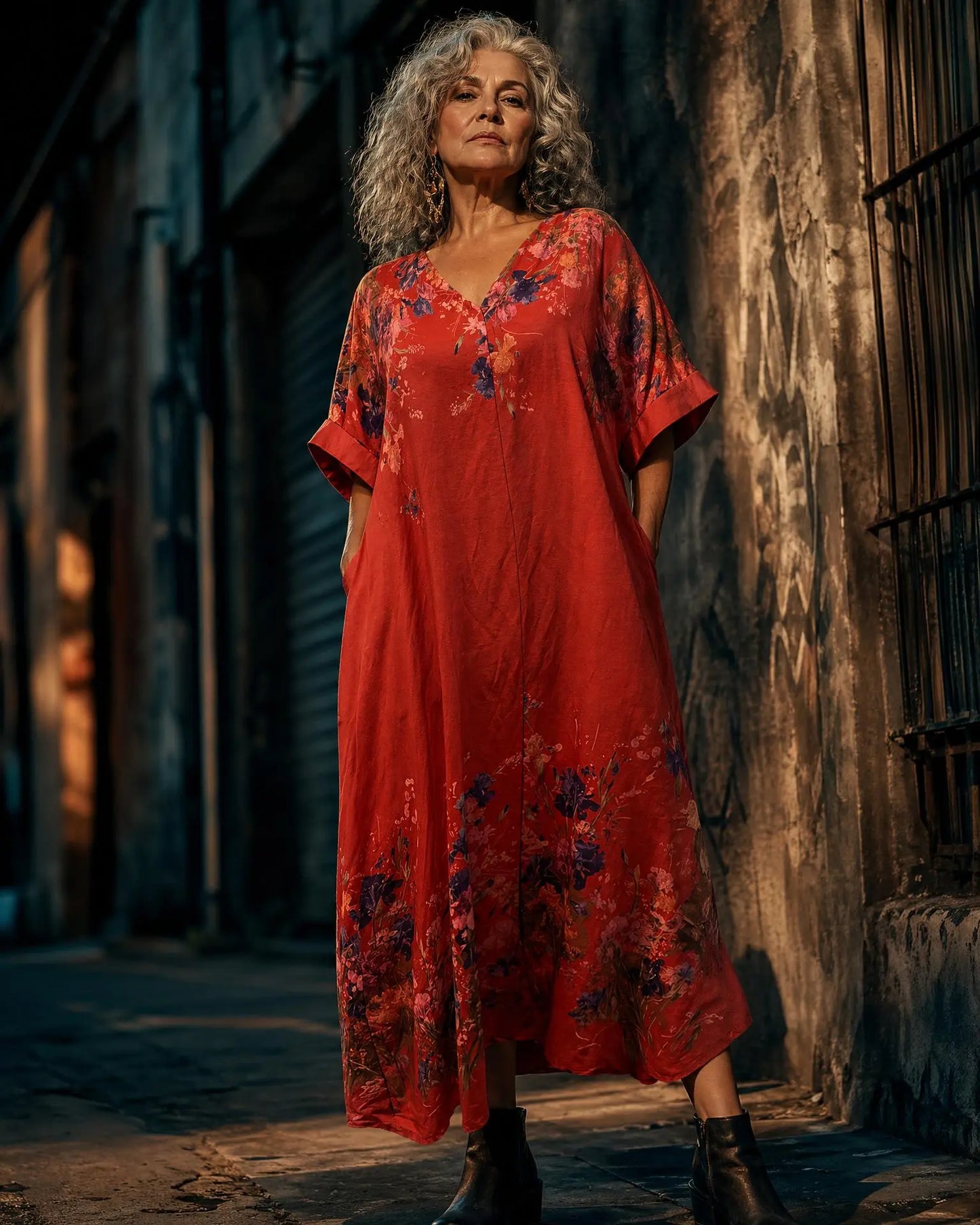 Kleid im Bohemian-Stil