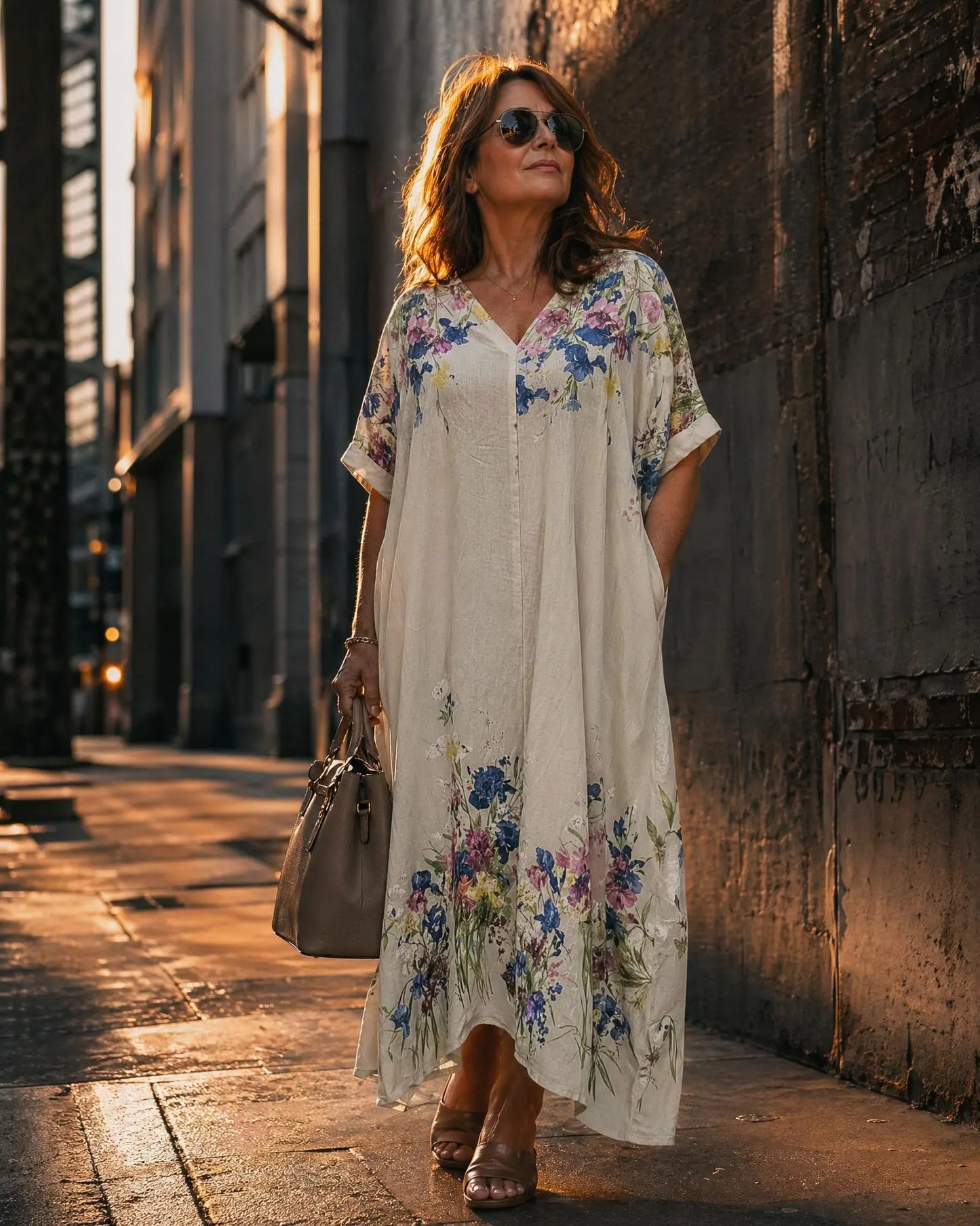Kleid im Bohemian-Stil