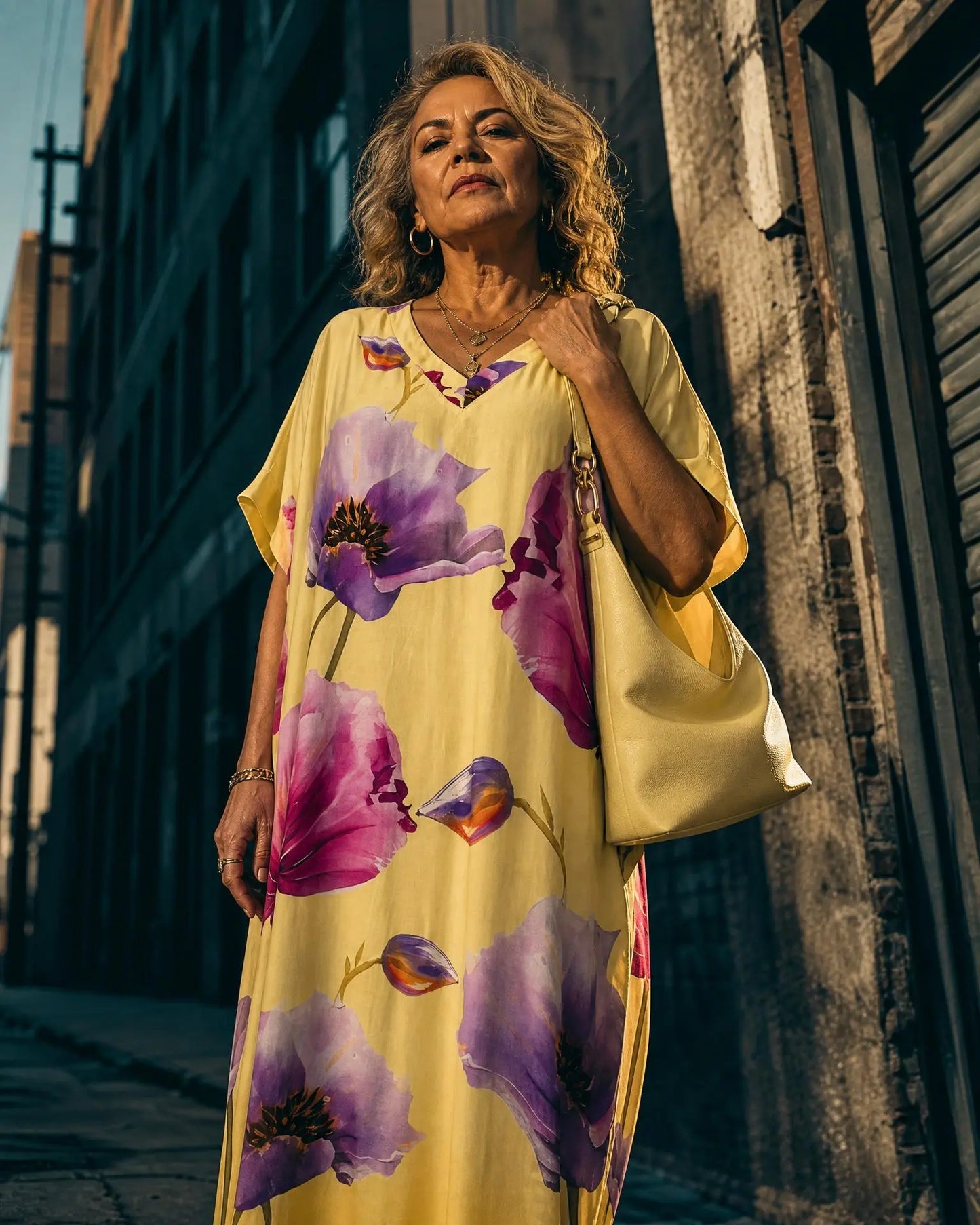 Kaftan Kleid „FLOWER“