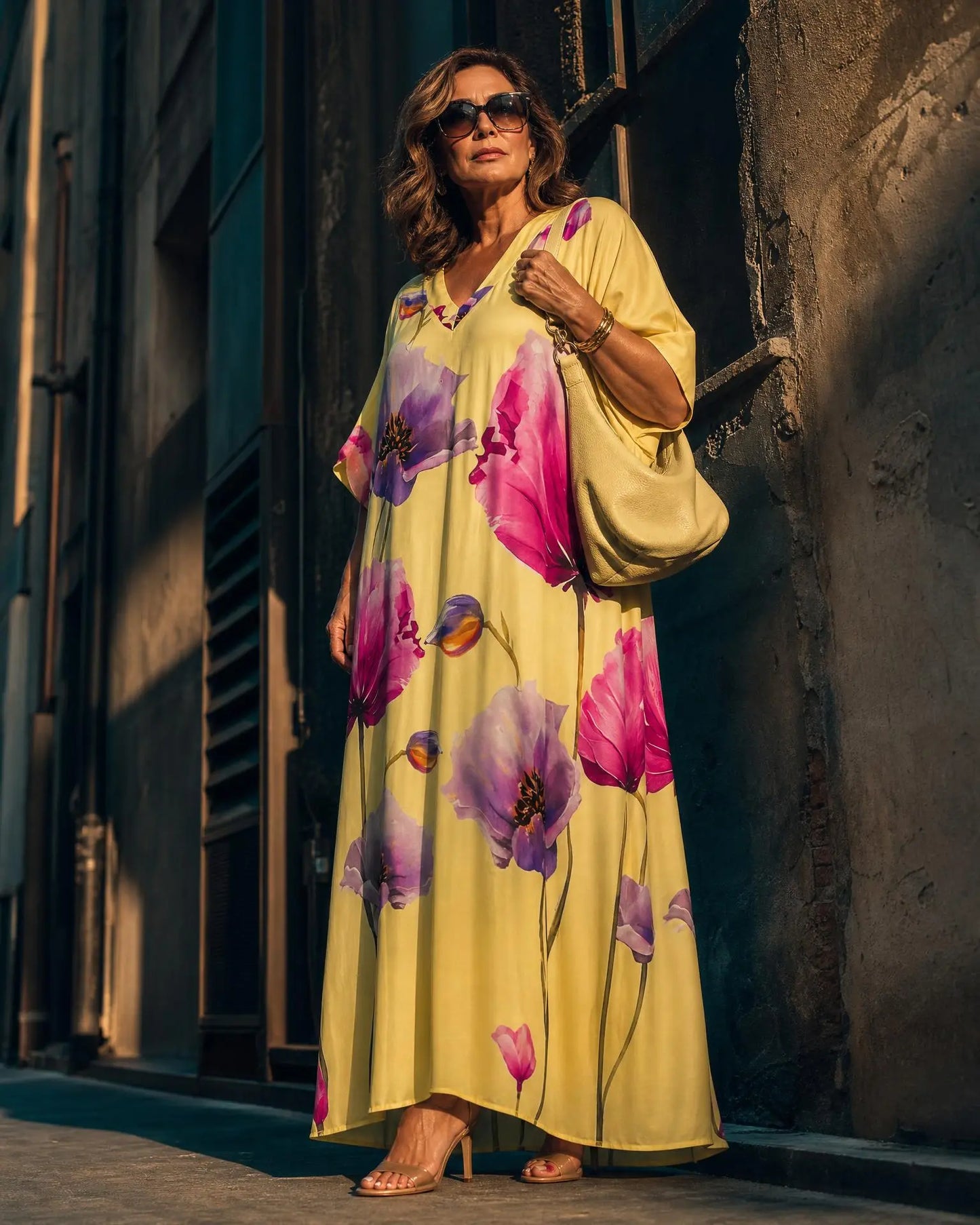Kaftan Kleid „FLOWER“