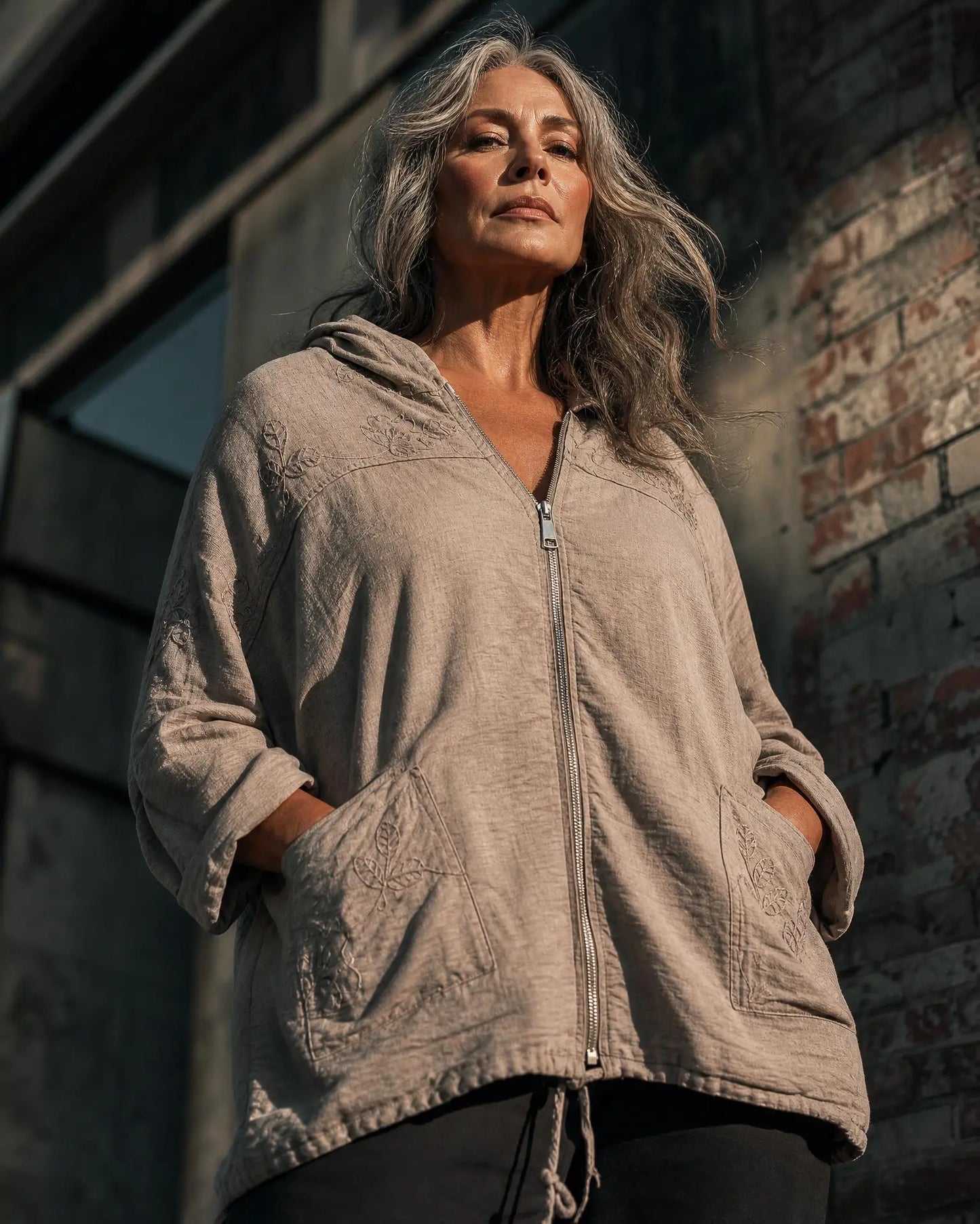 Jacke mit Kapuze