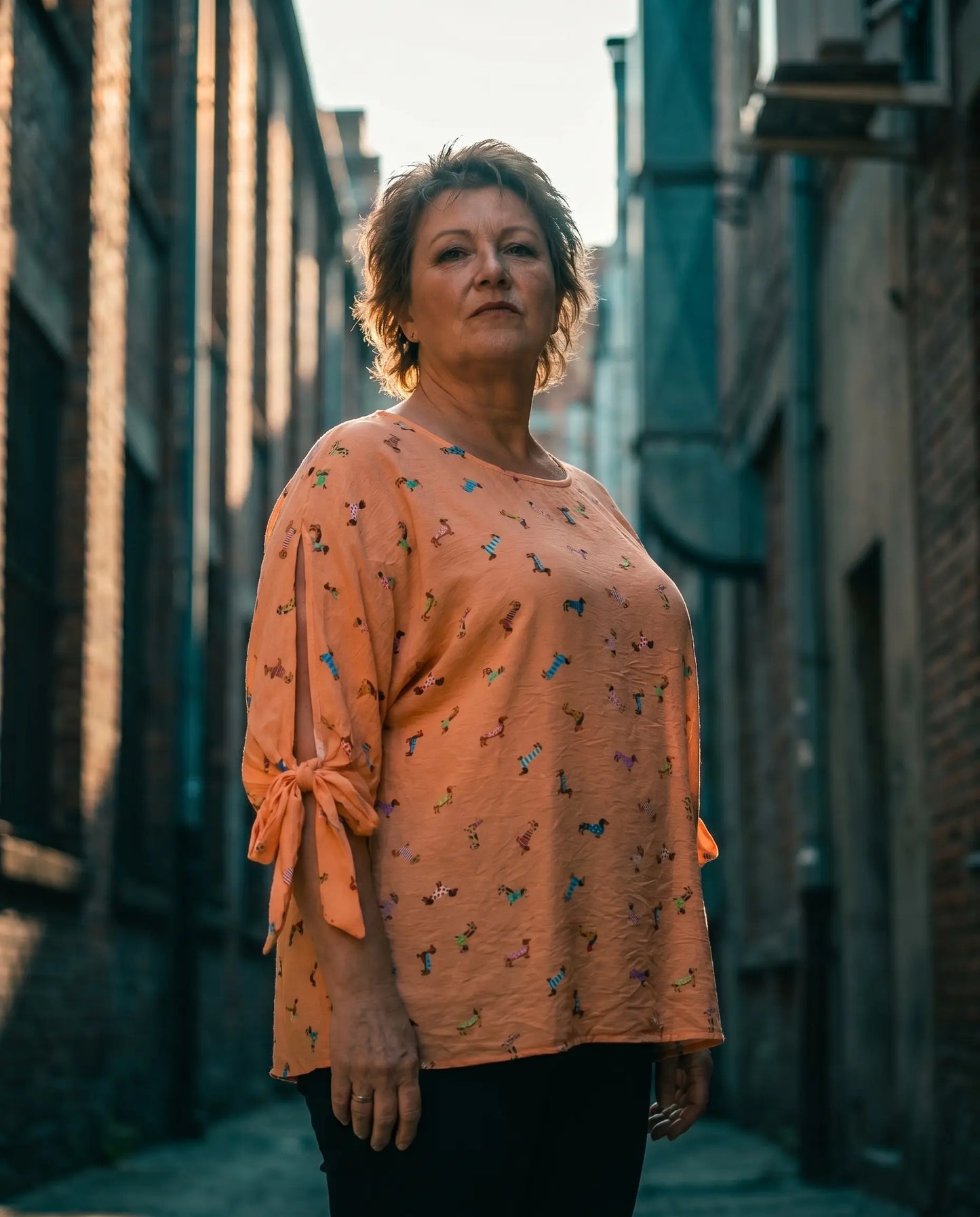 Shirt mit Dackel-Motiven
